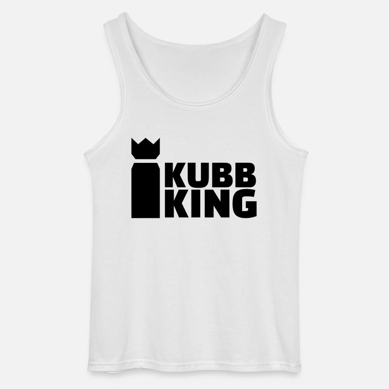 Kubb - Gildan Männer Tank Top - Weiß