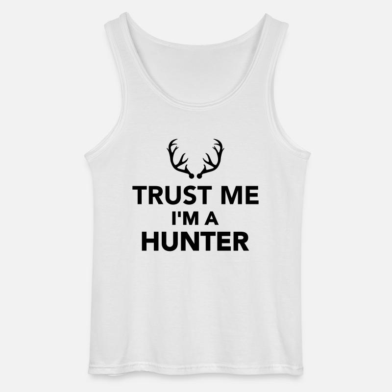 Jäger - Gildan Männer Tank Top - Weiß