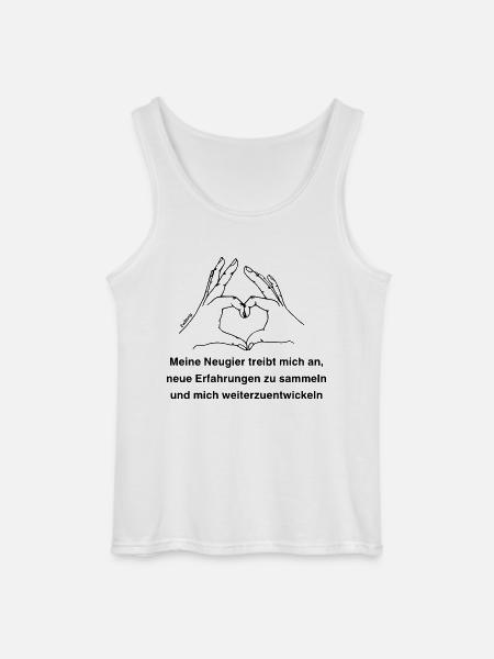 Zodiac sign Gemini - Gildan Men’s Tank Top - white
