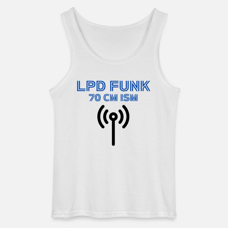 LPD FUNK Operator - Gildan Männer Tank Top - Weiß