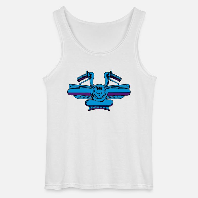 Ein Hintergrund-Controller - Gildan Männer Tank Top - Weiß