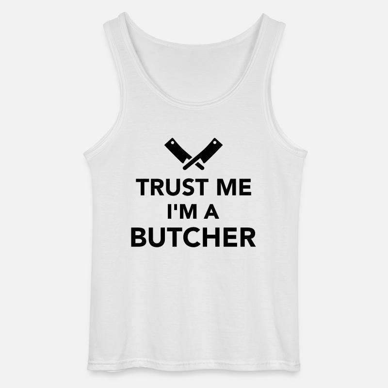 Fleischer - Gildan Männer Tank Top - Weiß