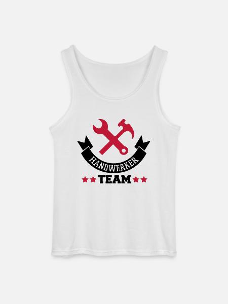 handwerker_team_2 - Gildan Männer Tank Top - Weiß