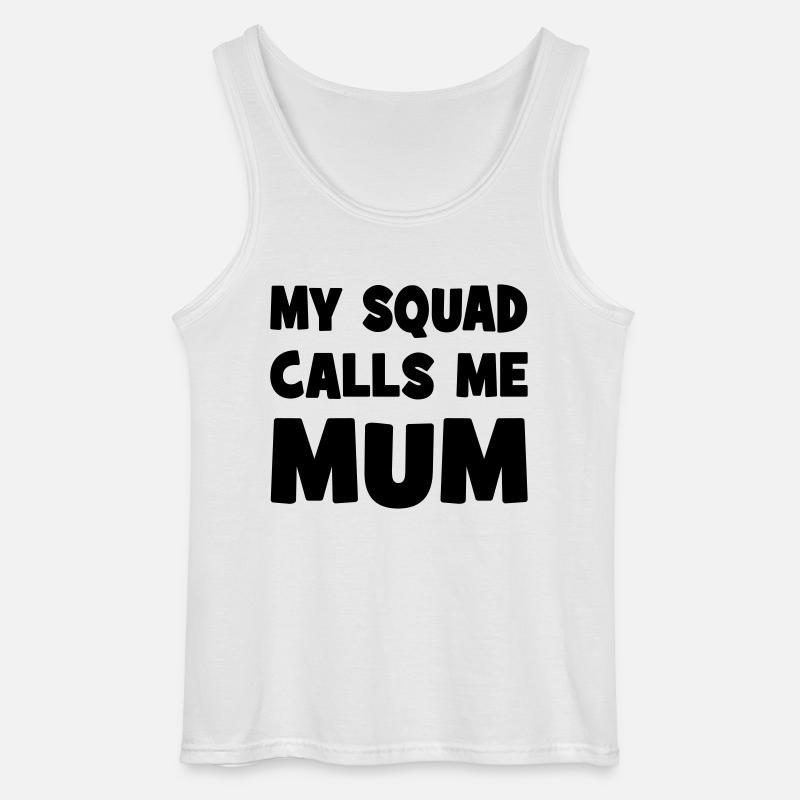 Mama - Gildan Männer Tank Top - Weiß