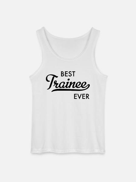 Trainee - Gildan Men’s Tank Top - white