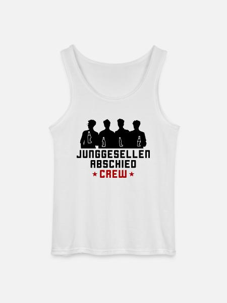 Junggesellen Crew Jga - Gildan Männer Tank Top - Weiß