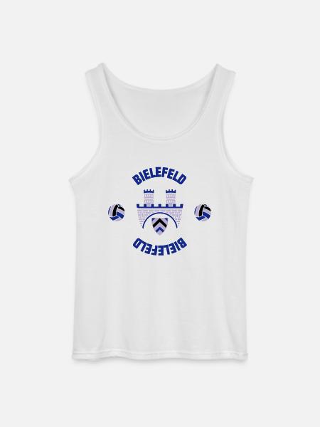 Bielefeld (ID: 001013) - Gildan Männer Tank Top - Weiß
