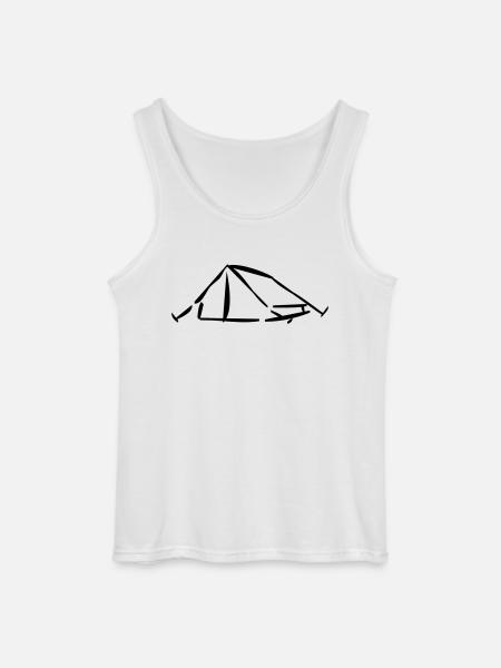 tent_1 - Débardeur Gildan Homme - blanc