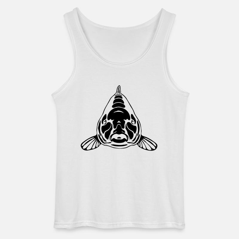 CARP - Gildan Männer Tank Top - Weiß
