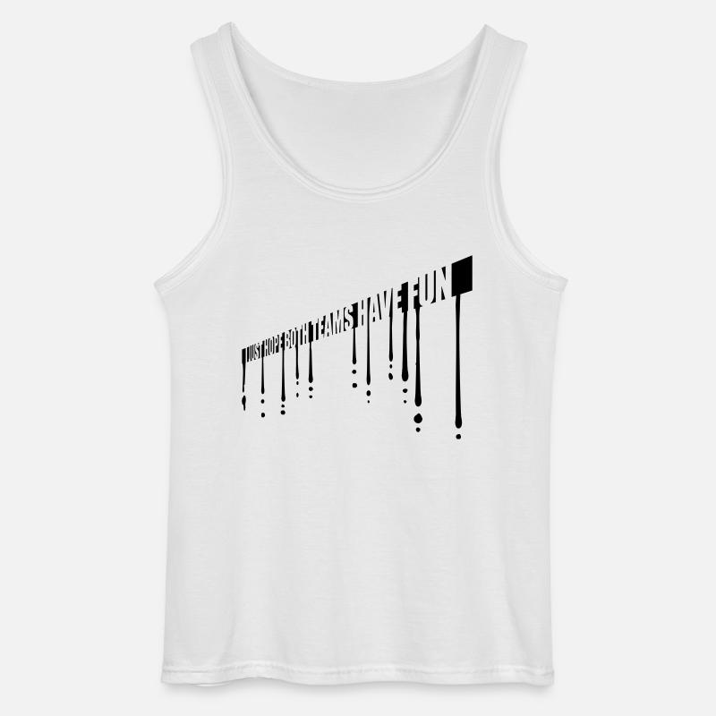 Both Teams Have Fun - Gildan Männer Tank Top - Weiß