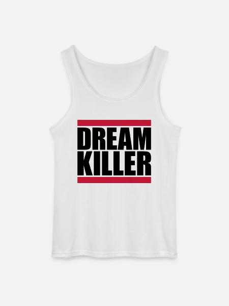 dream killer pessimists quote - Gildan Men’s Tank Top - white