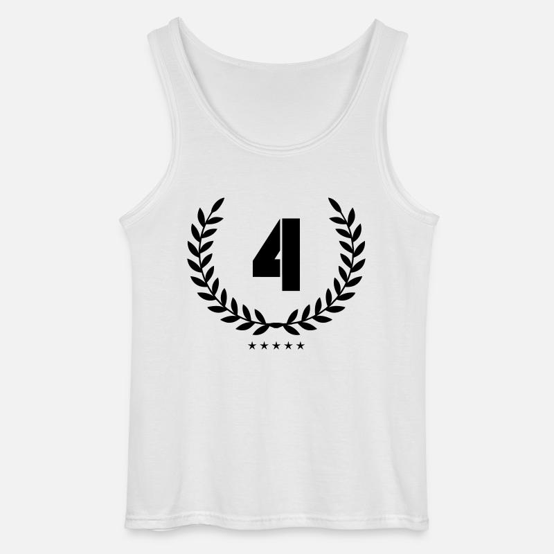 kranz 4 - Gildan Männer Tank Top - Weiß
