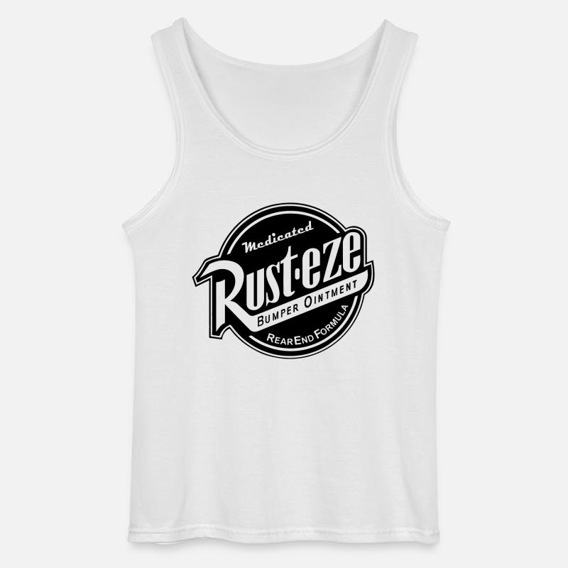 Rusteze Medicated Rust-eze Bumper Ointment, - Gildan Men’s Tank Top - white