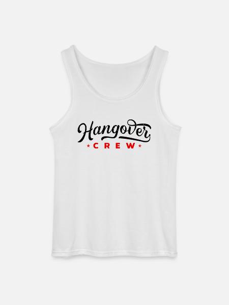 Hangover Crew - Gildan Men’s Tank Top - white