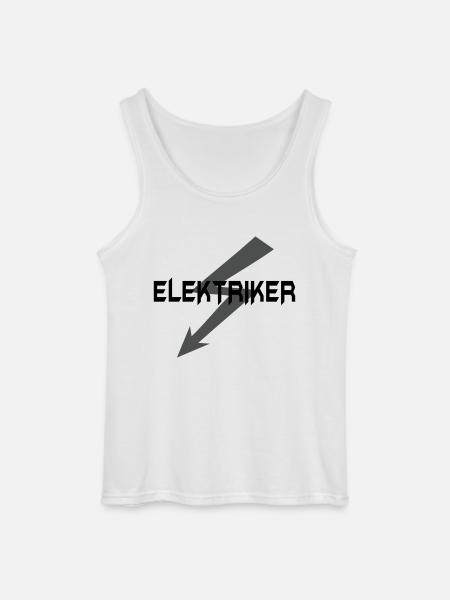 Elektriker - Gildan Männer Tank Top - Weiß