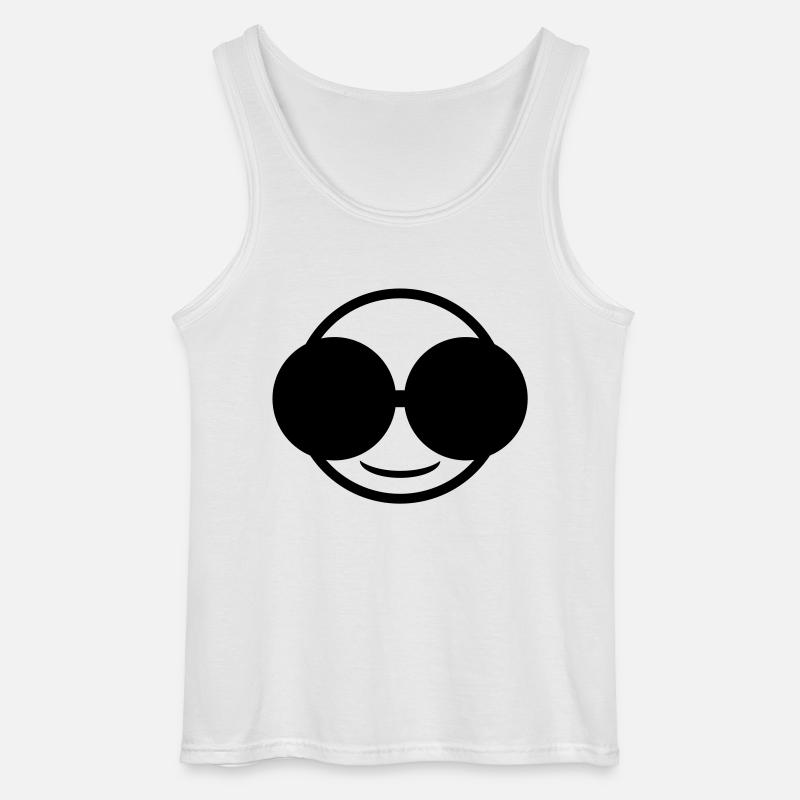 blind - Gildan Männer Tank Top - Weiß