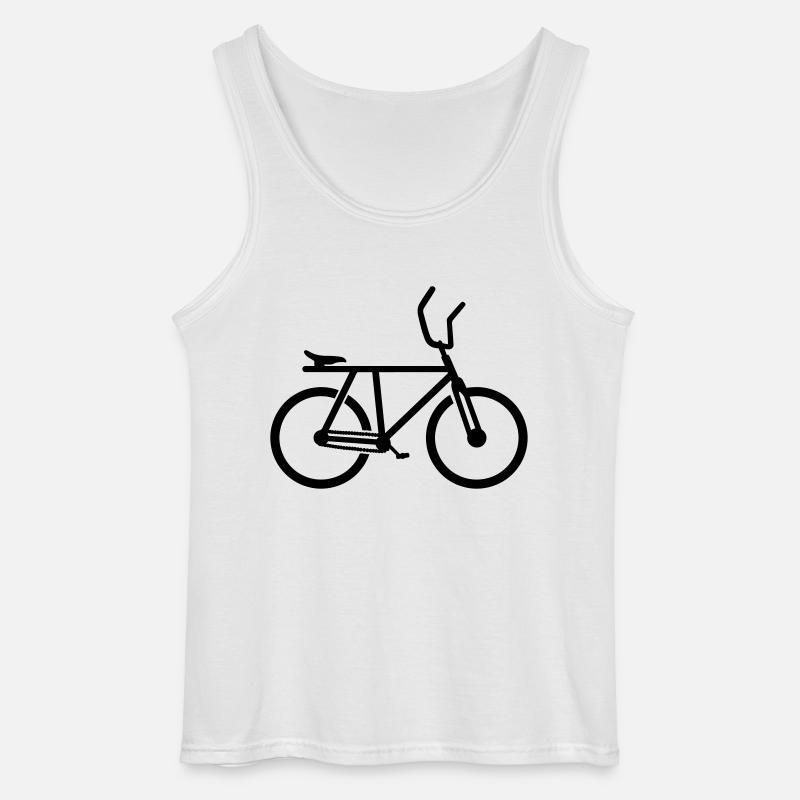 Radball - Gildan Männer Tank Top - Weiß
