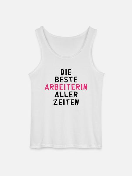 Arbeiter - Arbeiterin - Arbeit - Gewerkschaft - Gildan Männer Tank Top - Weiß