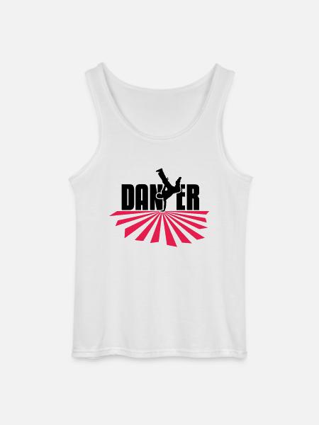 dancer - Gildan Men’s Tank Top - white