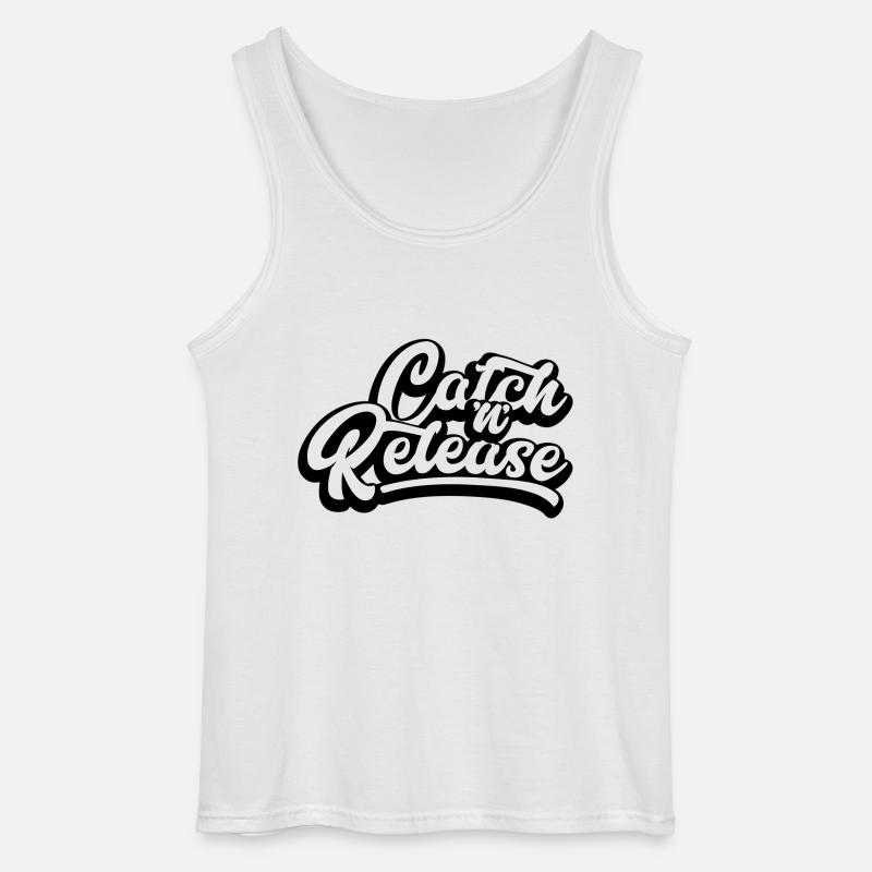 Catch & Release - Gildan Männer Tank Top - Weiß