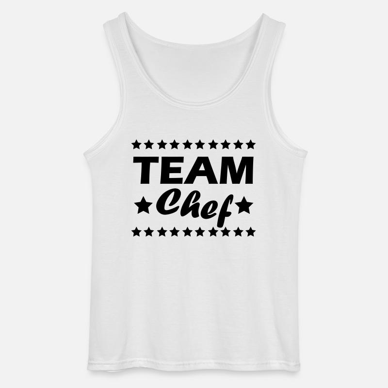 team_chef_01 - Gildan Männer Tank Top - Weiß