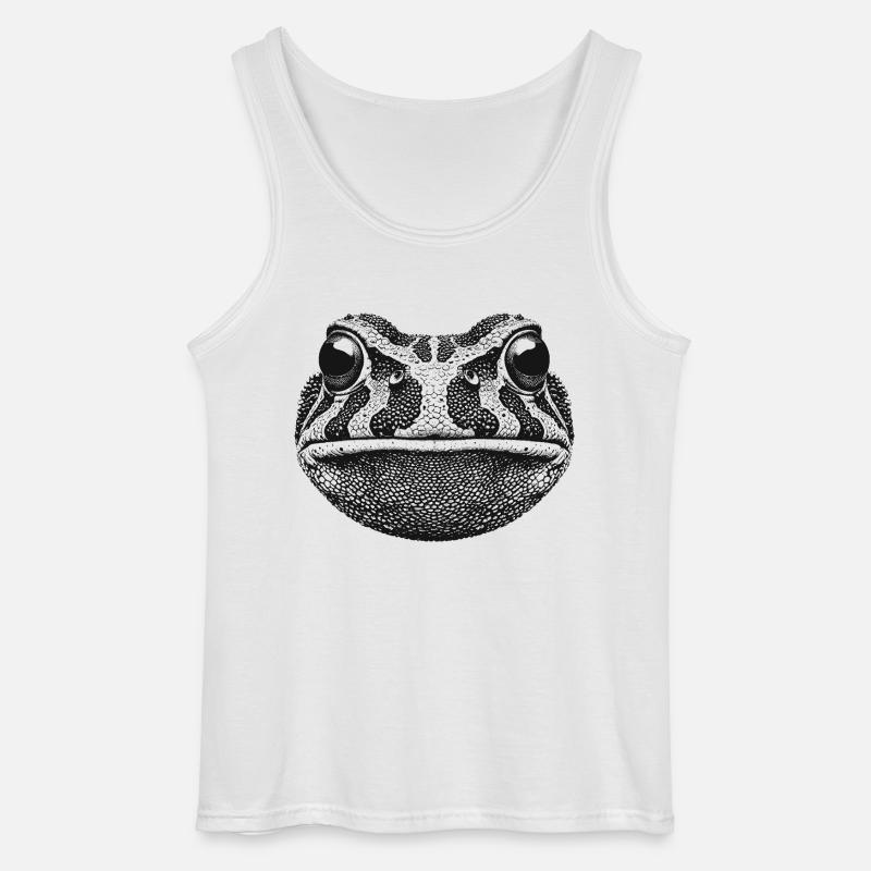 Frosch - Gildan Männer Tank Top - Weiß