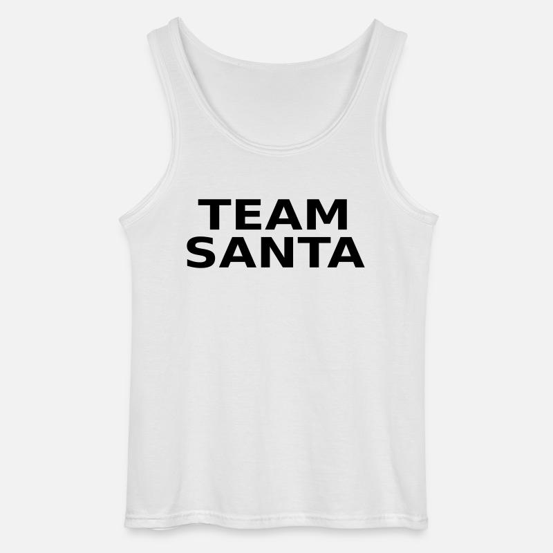 team santa -t1 - Gildan Männer Tank Top - Weiß