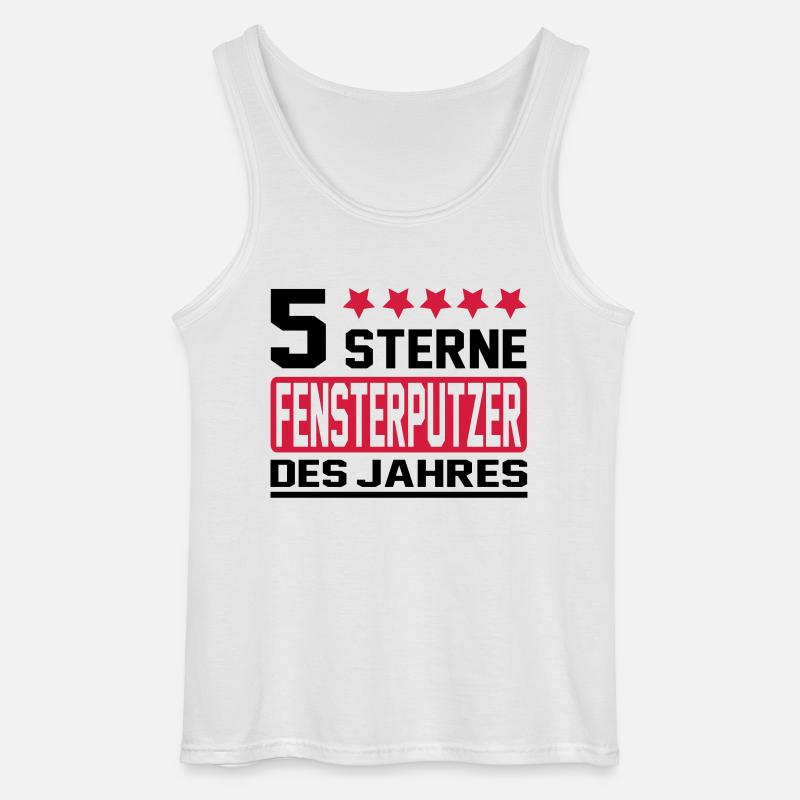 fensterputzer - Gildan Männer Tank Top - Weiß
