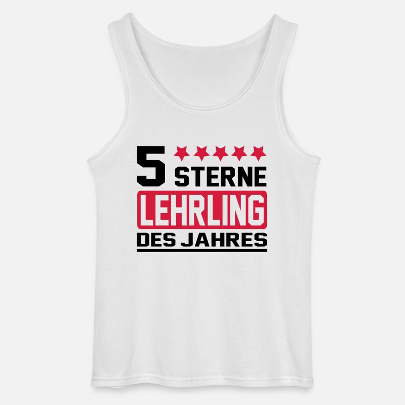 lehrling - Gildan Männer Tank Top - Weiß
