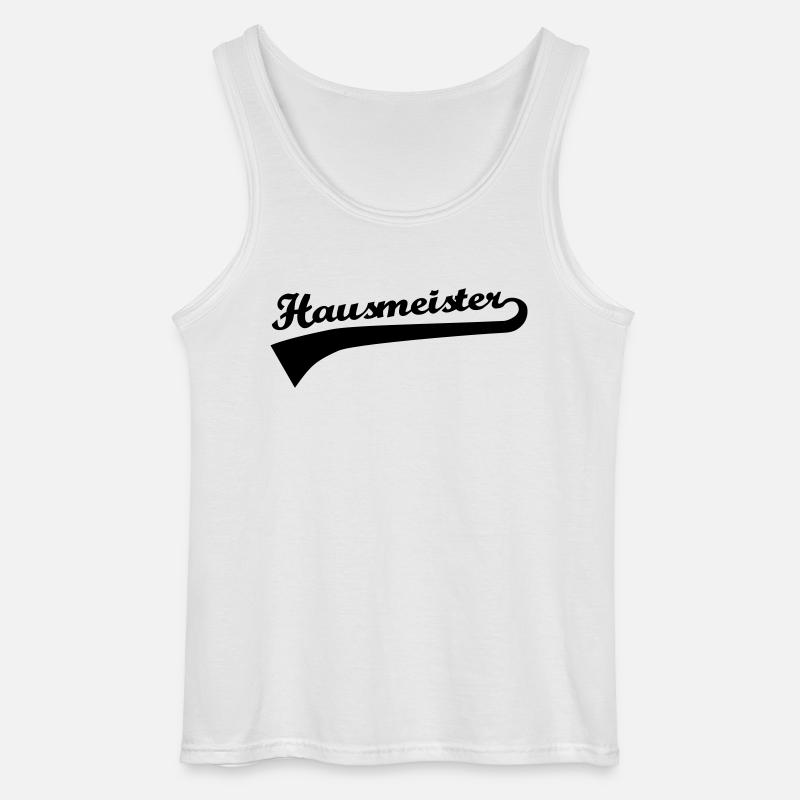 Hausmeister - Gildan Männer Tank Top - Weiß