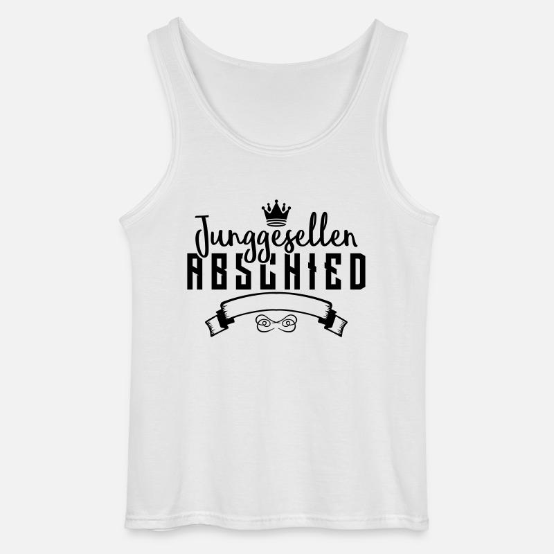 junggesellenabschied design - Gildan Männer Tank Top - Weiß