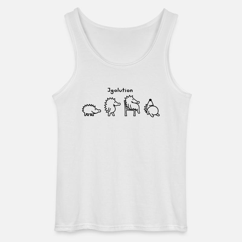 Igolution - Gildan Männer Tank Top - Weiß