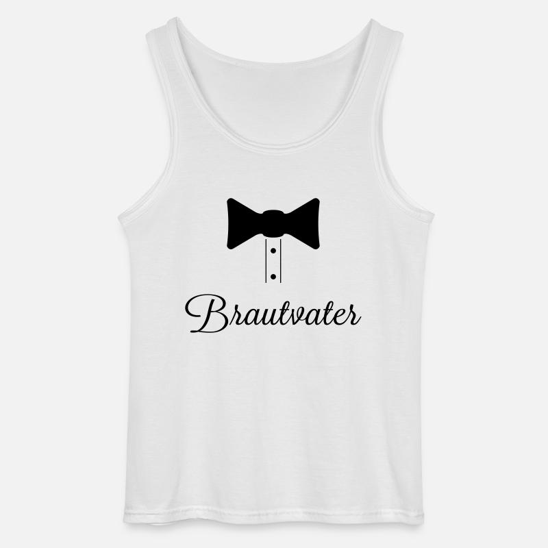 brautvater - Gildan Männer Tank Top - Weiß