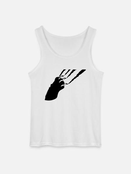 claw - Gildan Men’s Tank Top - white