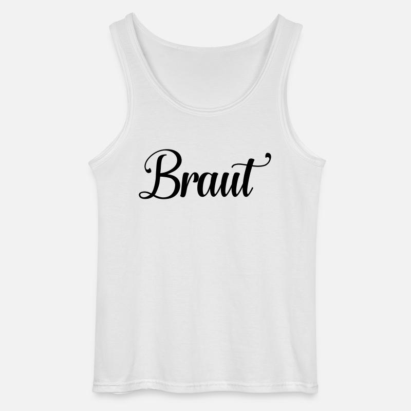 Braut - Gildan Männer Tank Top - Weiß