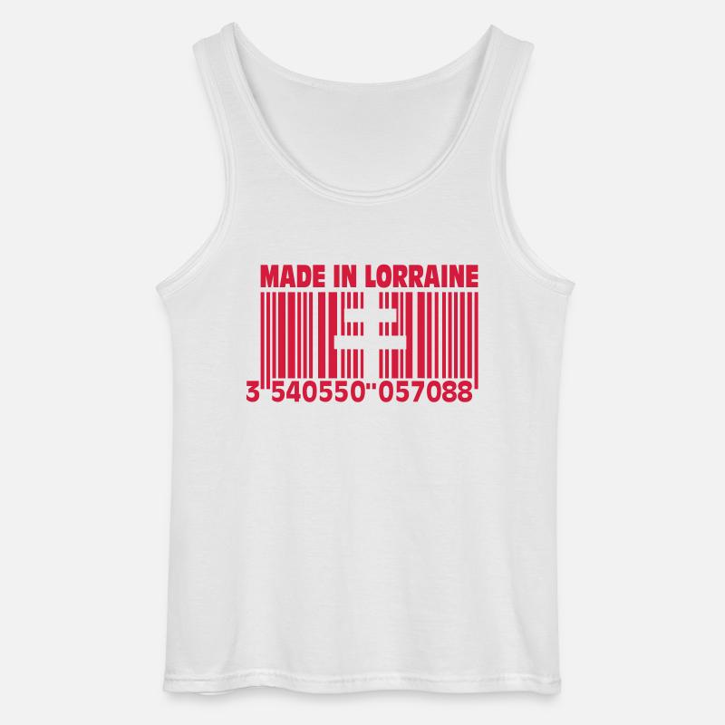 Made in Lothringen II - Gildan Männer Tank Top - Weiß