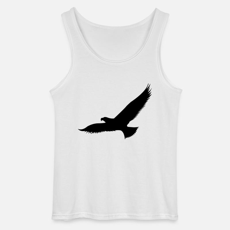 adler1 - Gildan Männer Tank Top - Weiß