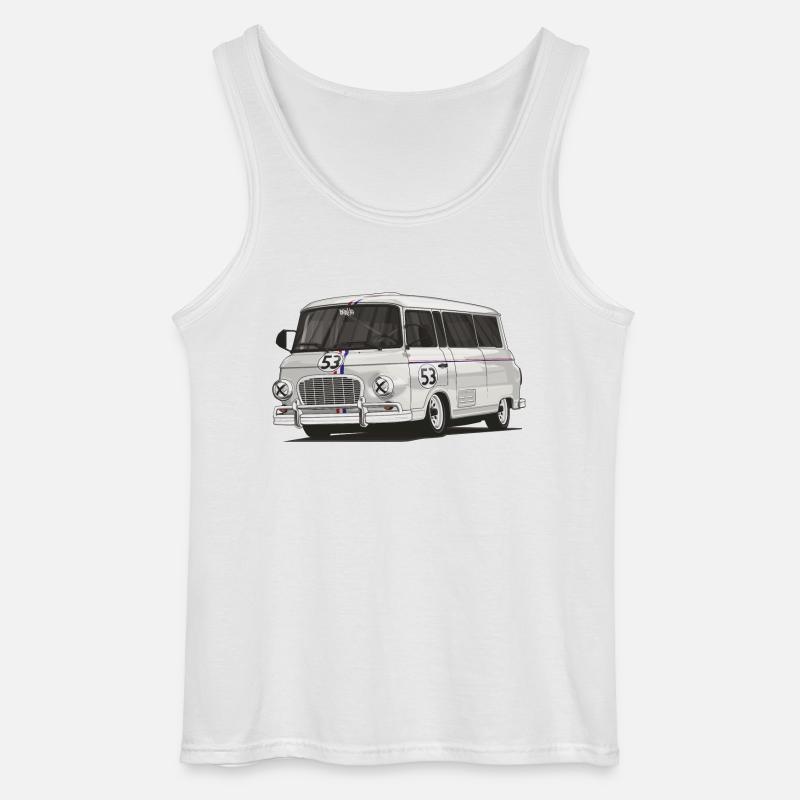 Barkas B1000 // Illustration - Gildan Männer Tank Top - Weiß