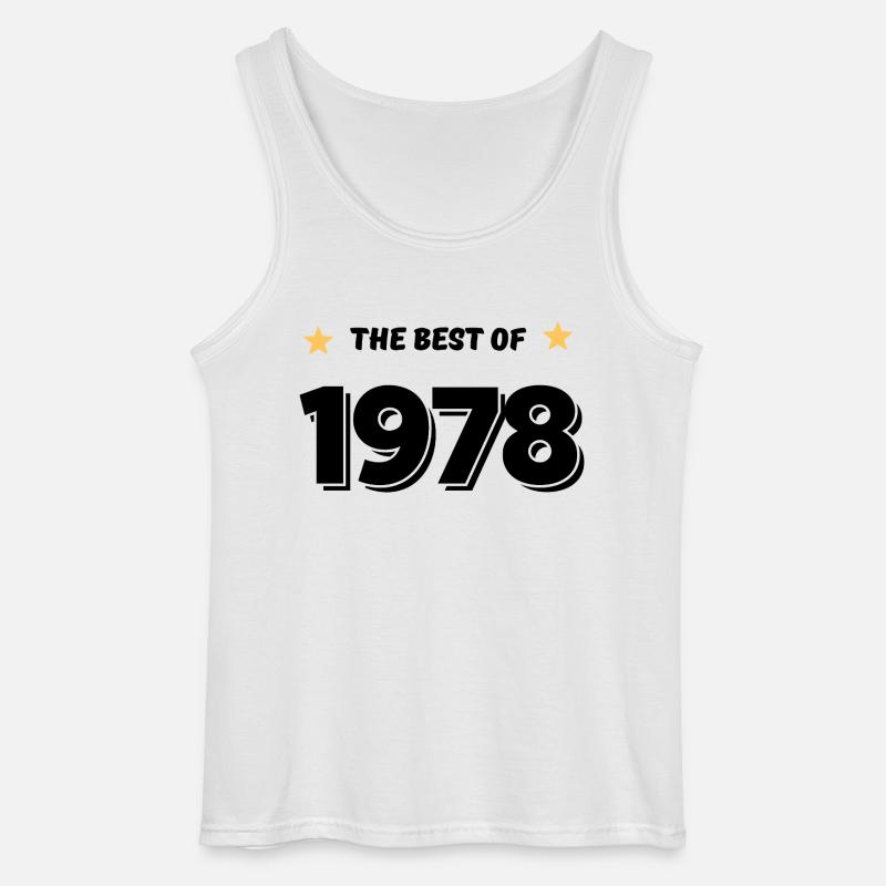 Das Beste von 1978 - Gildan Männer Tank Top - Weiß