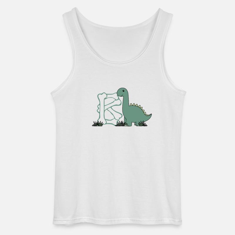 Buchstabe B - Gildan Männer Tank Top - Weiß