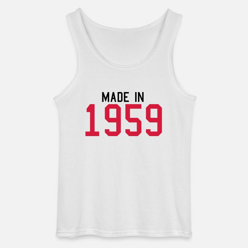 1959 - Gildan Männer Tank Top - Weiß