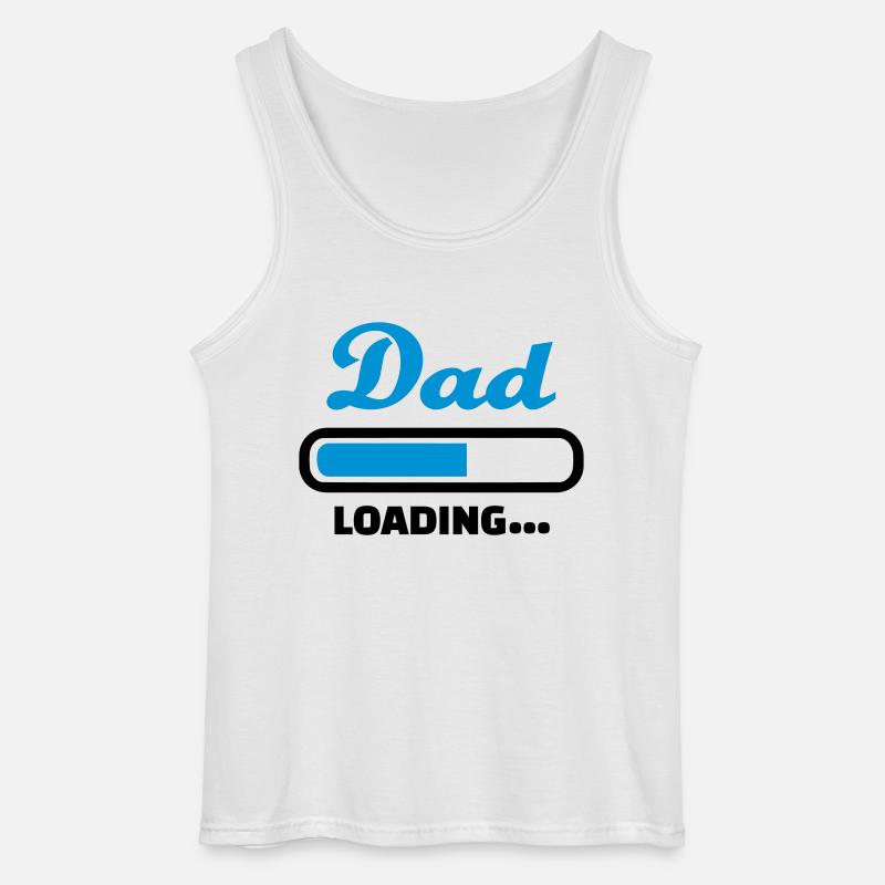 Vater - Gildan Männer Tank Top - Weiß