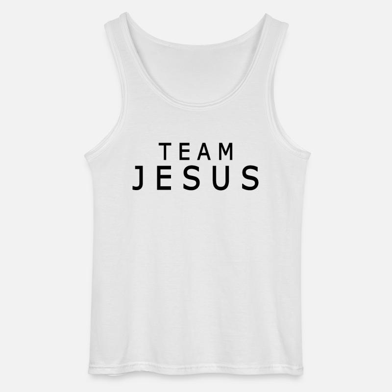 Team jesus - Gildan Männer Tank Top - Weiß