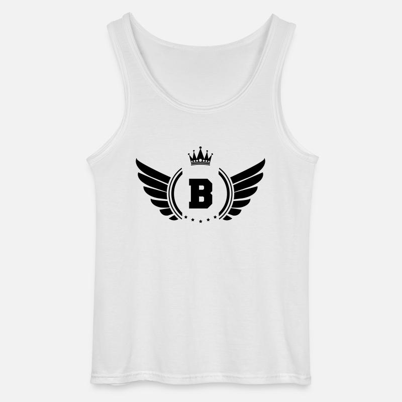 wappen B - Gildan Männer Tank Top - Weiß