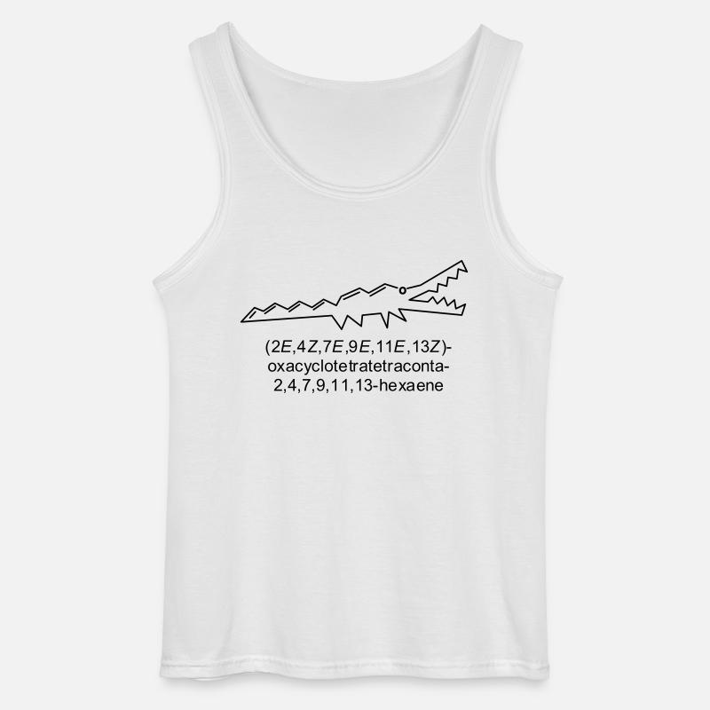Crocene - chemical crocodile - Gildan Men’s Tank Top - white