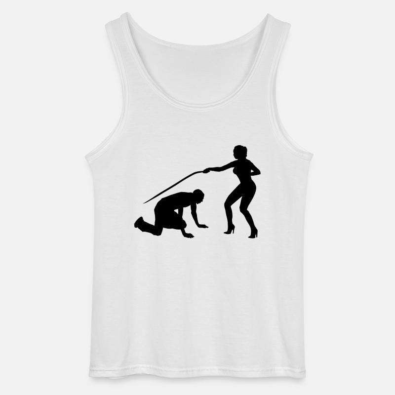 Bachelor-Junge - Gildan Männer Tank Top - Weiß