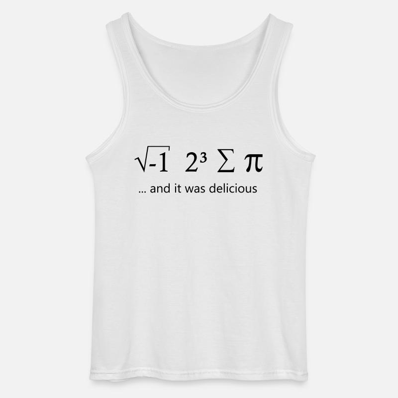 I ate some pie - Gildan Männer Tank Top - Weiß