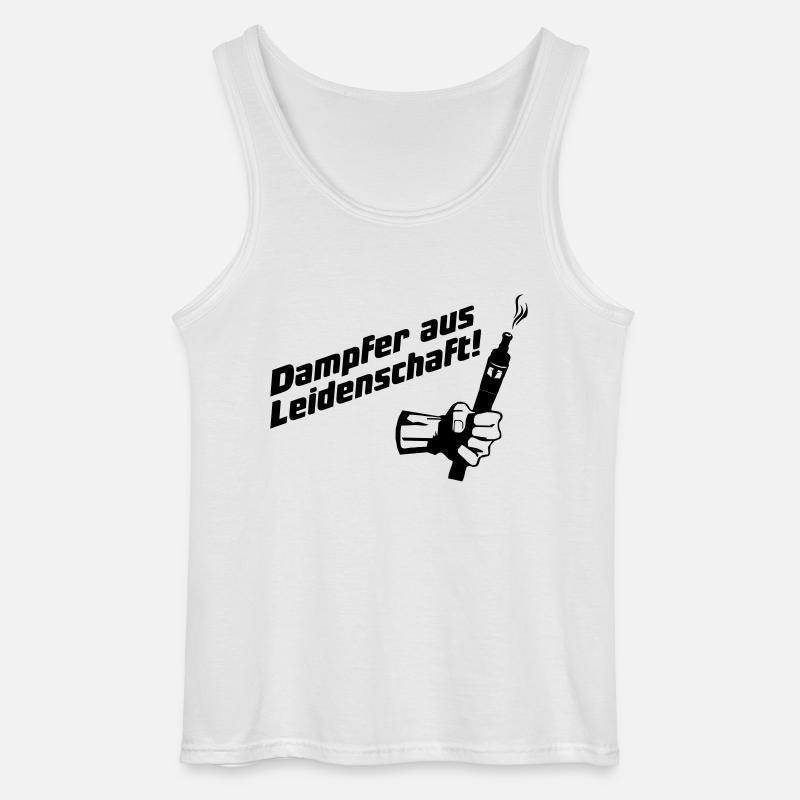 Leidenschaft - Gildan Männer Tank Top - Weiß