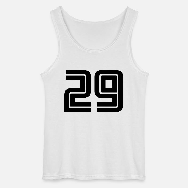 29 - Gildan Männer Tank Top - Weiß