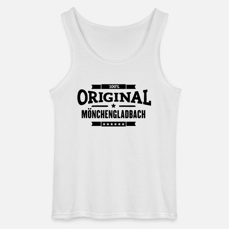 Original Mönchengladbach - Gildan Männer Tank Top - Weiß